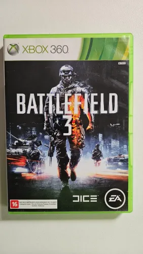Jogo Battlefield 3 Xbox 360 original seminovo
