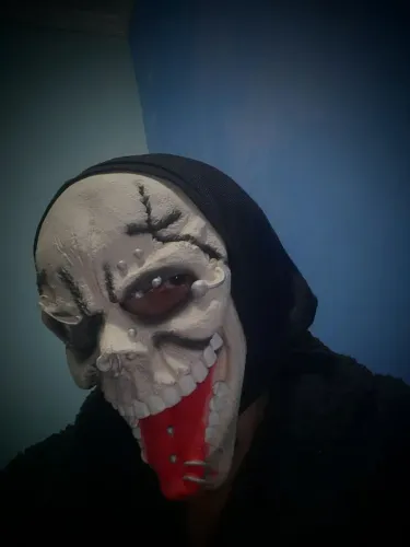 Máscara de Halloween de Esqueleto