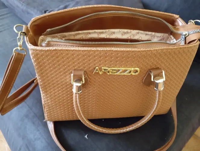 Bolsa Arezzo Marrom Original 