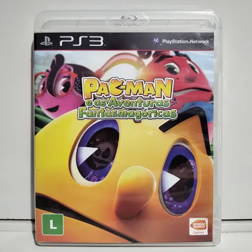 Pac-Man e As Aventuras Fantasmagóricas PS3 Mídia Física Original Playstation 3