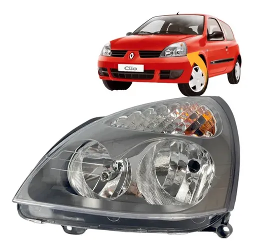 Farol Renault Clio 2004 2005 2006 2007 2008 2009 2010 A 2012