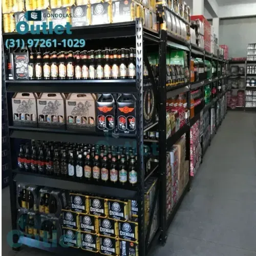 Prateleira de Estoque para Bebidas