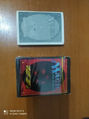 Caixa com manual original Magic the Gathering
