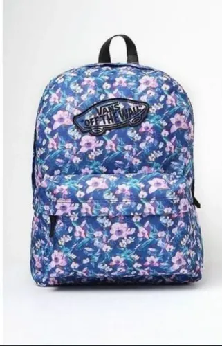 Mochila Vans Floral Azul