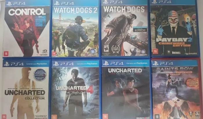 Jogos PS4. Entrego.