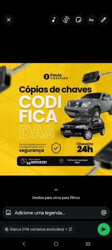 Serviço de chaveiro 24 horas