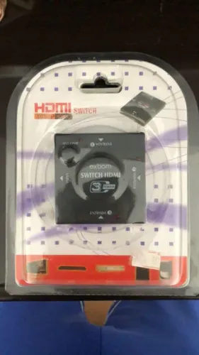 Switch HDMI 3 Portas Exbom