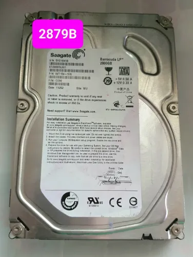 Placa Hd 2 Tb St2000dl001 - Fw: Cc96 - Cod. 2879b