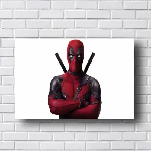 Quadro para Decoração Deadpool - Marvel