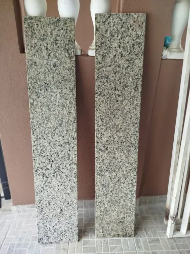 Pedra de mármore para balcão 157x30 duas peças
