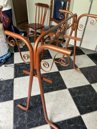 Pés de Mesa em Ferro Trabalhado - Estilo Decorativo 