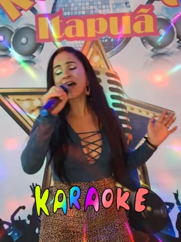Karaokê pra quem gosta de cantar