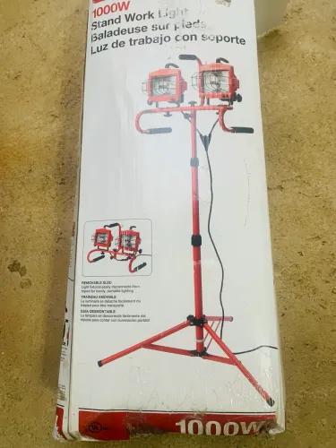 Base pedestal c/ 2 reflletores