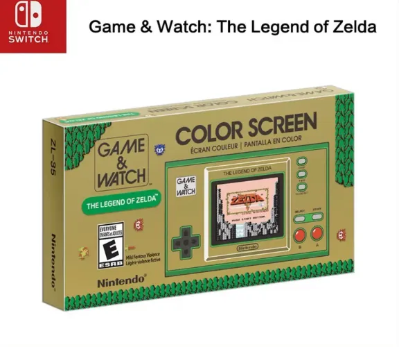 Game & Watch: The Legend of Zelda!  Novo lacrado 