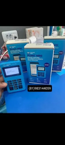 Máquina de cartão Point Mini Mercado pago 