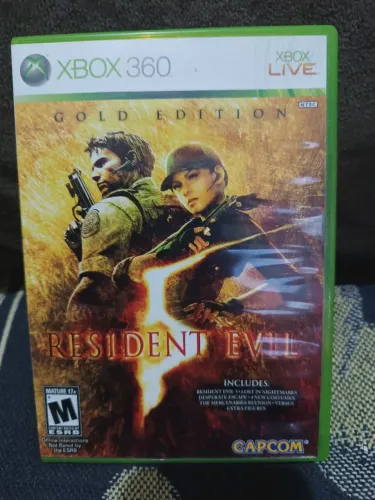 XBOX 360 RESIDENT EVIL 5 Gold Editoon