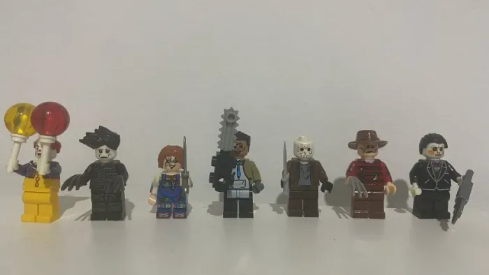 Kit Bonecos Filmes de Terror Compatível com LEGO