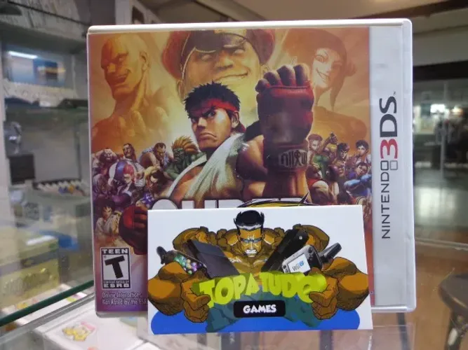 Jogo Super Street Fighter 4 3D Edition 3Ds Conservado 