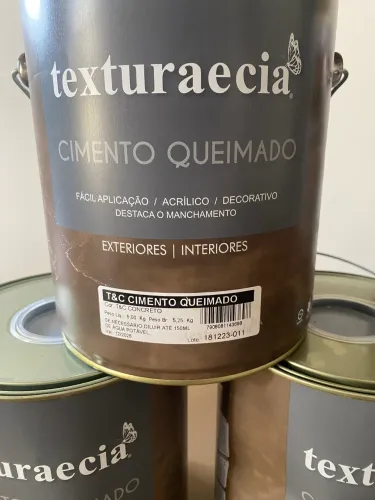 Tinta cimento queimado