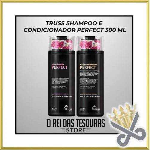 TRUSS SHAMPOO E CONDICIONADOR PERFECT 300 ML