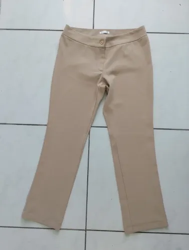 Calça Alfaiataria Feminina Nude TAM.42