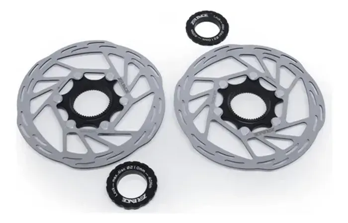 Par de discos de freio Zrace 160mm novos com porca