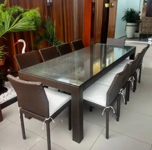 Conjunto mesa de fibra