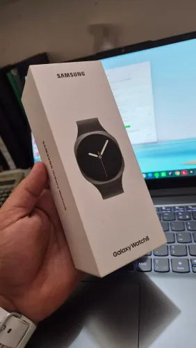 Galaxy watch 8 LTE 44mm estado de zero 3 meses de uso, caixa, carregador original e nf