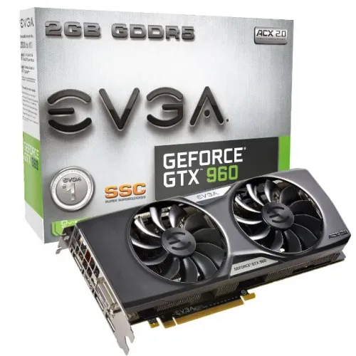 Placa de video GeForce GTX 960 2GB GDDR5 - Dual Fan