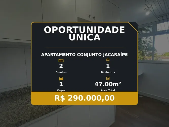 Linda Oportunidade em Conjunto Jacaraípe: Apartamento com 2 Quartos!