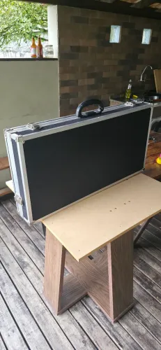 Case grande para pedais de guitarra 