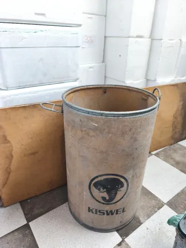 Tambor de papelão reforçado