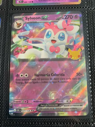 sylveon ex 071/128 celebrações 30 anos pokémon