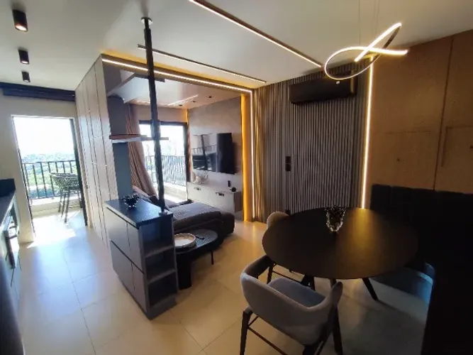 Apartamento no Ed. Miró - PORTEIRA FECHADA - Completo em móveis