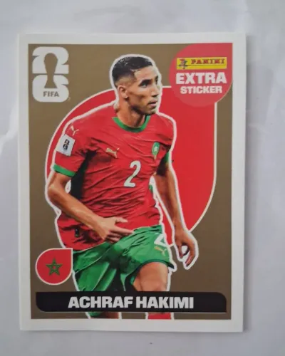 Figurinha Legend Dourada - Hakimi