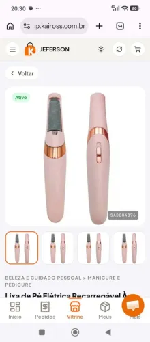 Lixa para os pés