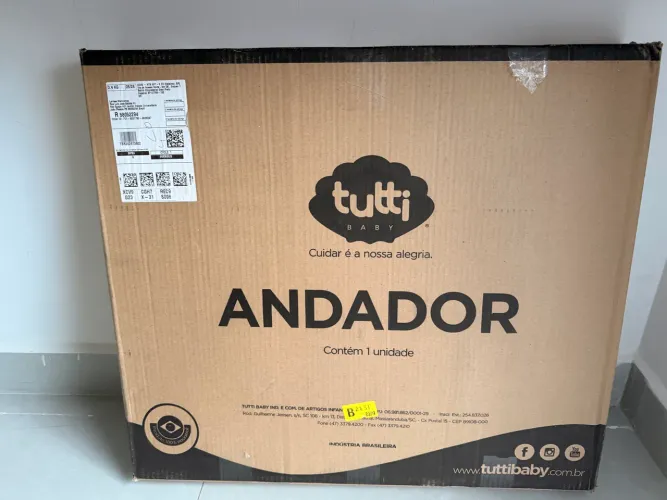 Andador Safari novo na caixa