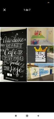 Letreiro, desenho, logomarca, lettering e  pintura orgânica