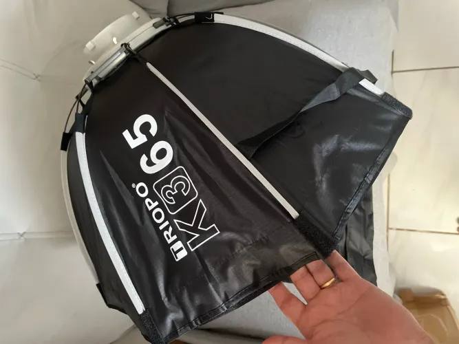 Octabox completo bowens com grid Triopo K3 65cm