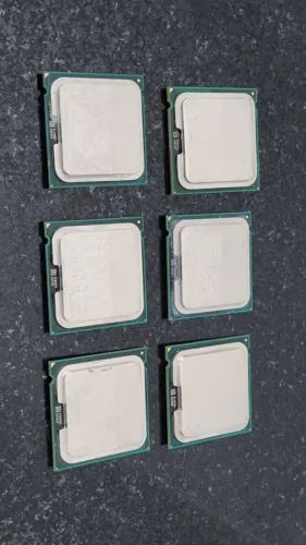 Processadores Intel LGA 775 (Core 2 Duo, Dual Core) e 1156 (i3-540, 1ª geração)