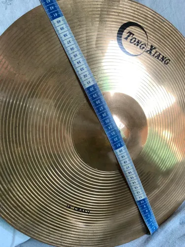 Prato de Bateria Crash 16" Tong Xiang B10 Brilhante