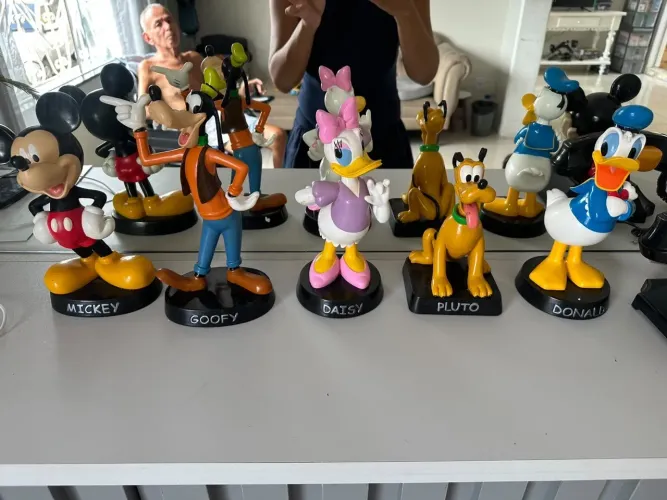 COLEÇÃO ANTIGA DISNEY CILLIÉ ? 5 PERSONAGENS CLÁSSICOS