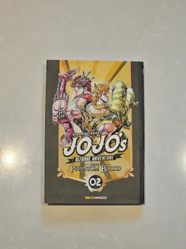 Mangá Jojo's Bizarre Adventure Phantom Blood (Parte 1) Livro 2