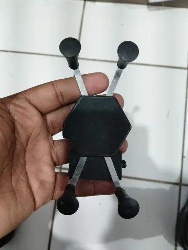 Suporte para celular em X
