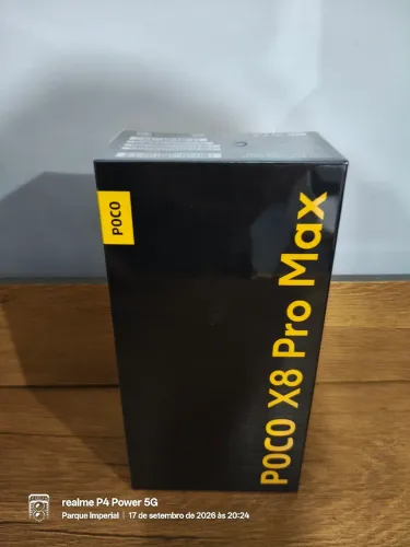Poco X8 Pro Max 5G 12/512gb branco global no Itaim Paulista ou Ferraz em SP! Não troco
