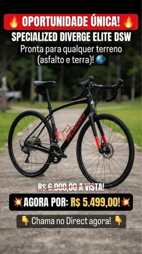 Bicicleta Specialized Diverge Elite DSW (Gravel/Speed)