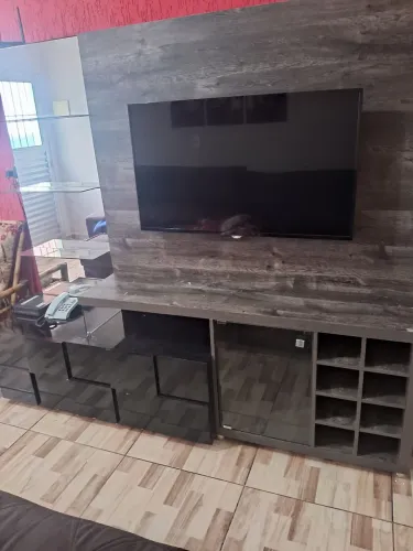 Painel com rack grande