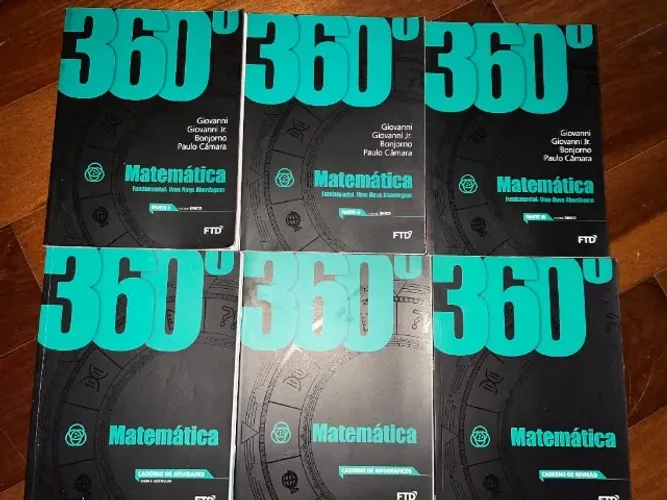 360°- Matemática Fundamental - Vol. Único - Box (usado)