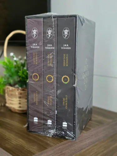 Box triologia senhor dos anéis capa dura