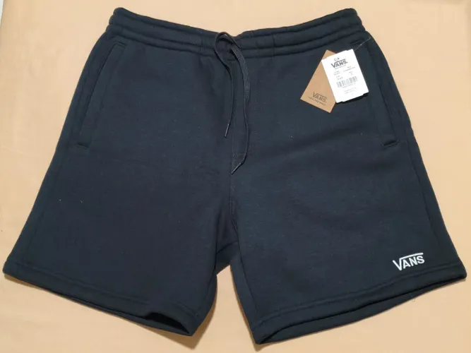 BERMUDA VANS MOLETOM CORE BASIC - PRETA  TAMANHO M ORIGINAL NOVO 
